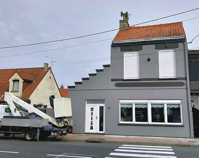 Ravalement de façade, Saint-Omer